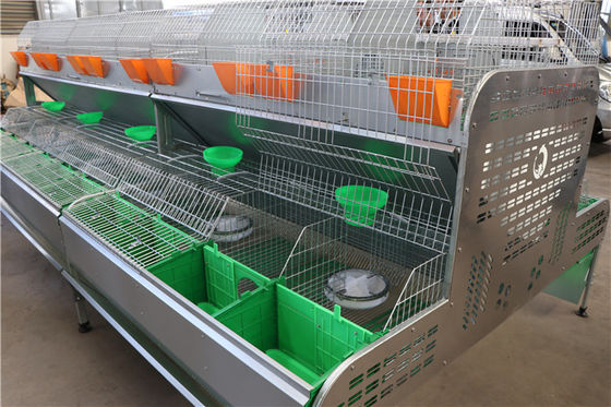 कुक्कुट उपकरण Q235 फार्म खरगोश पिंजरे स्वचालित पेय सफाई